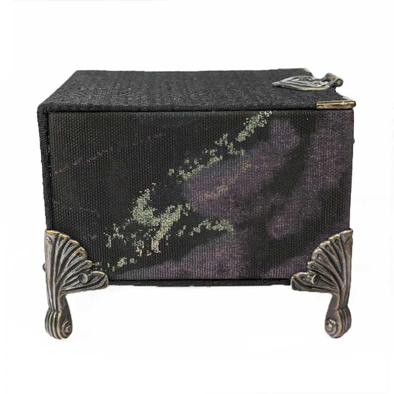 Gothic Dice Chest with Metal Latch