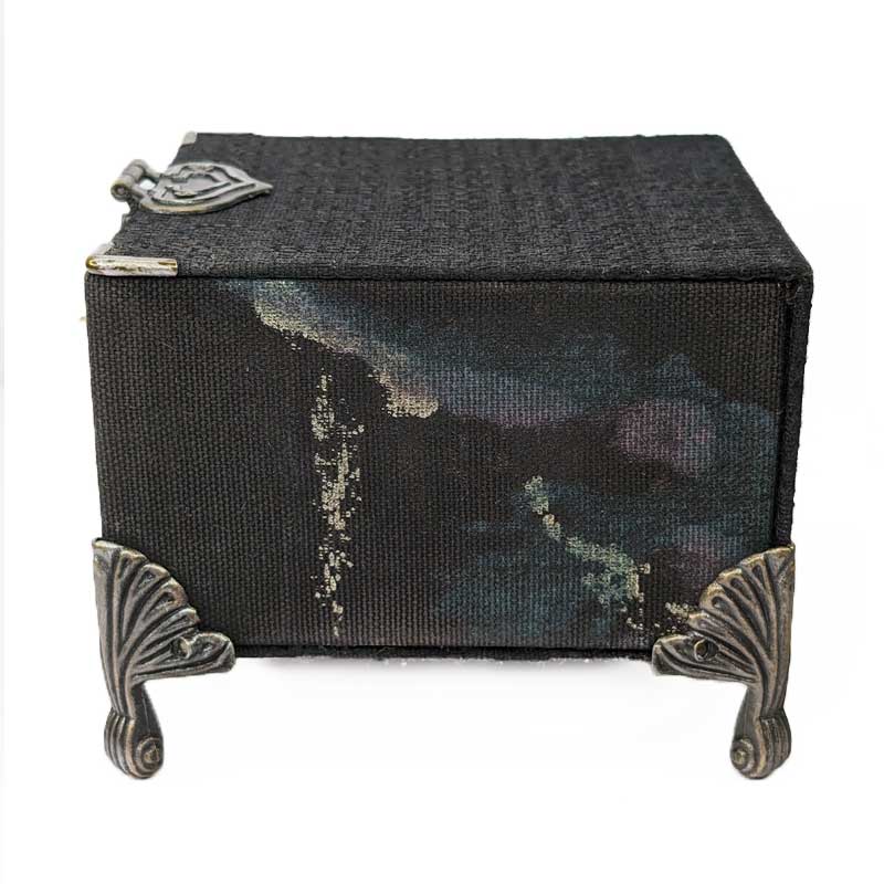 Gothic Dice Chest with Metal Latch
