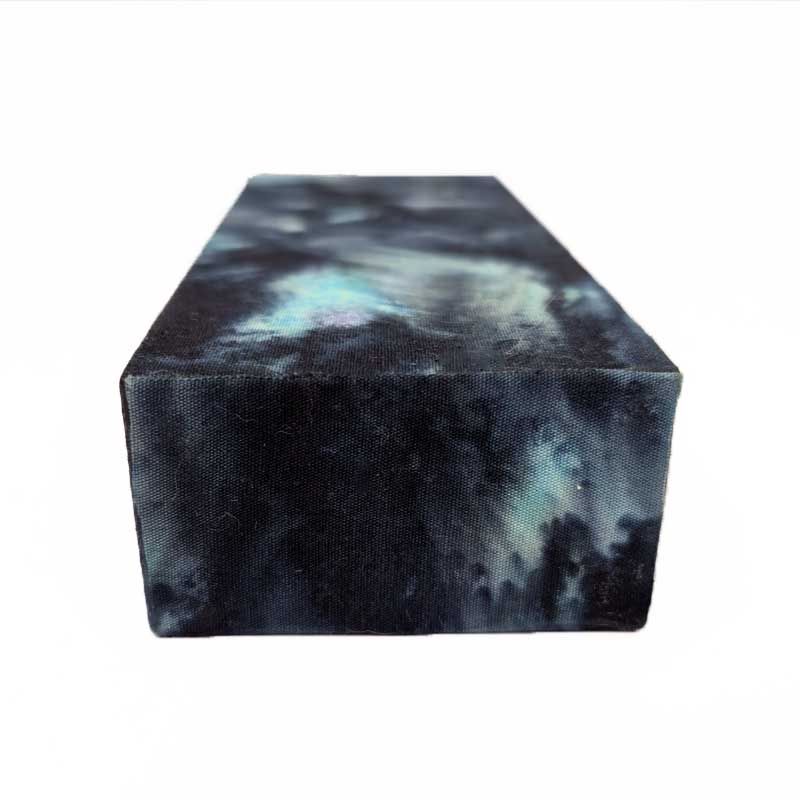 Blue & Silver Pull Dice Box
