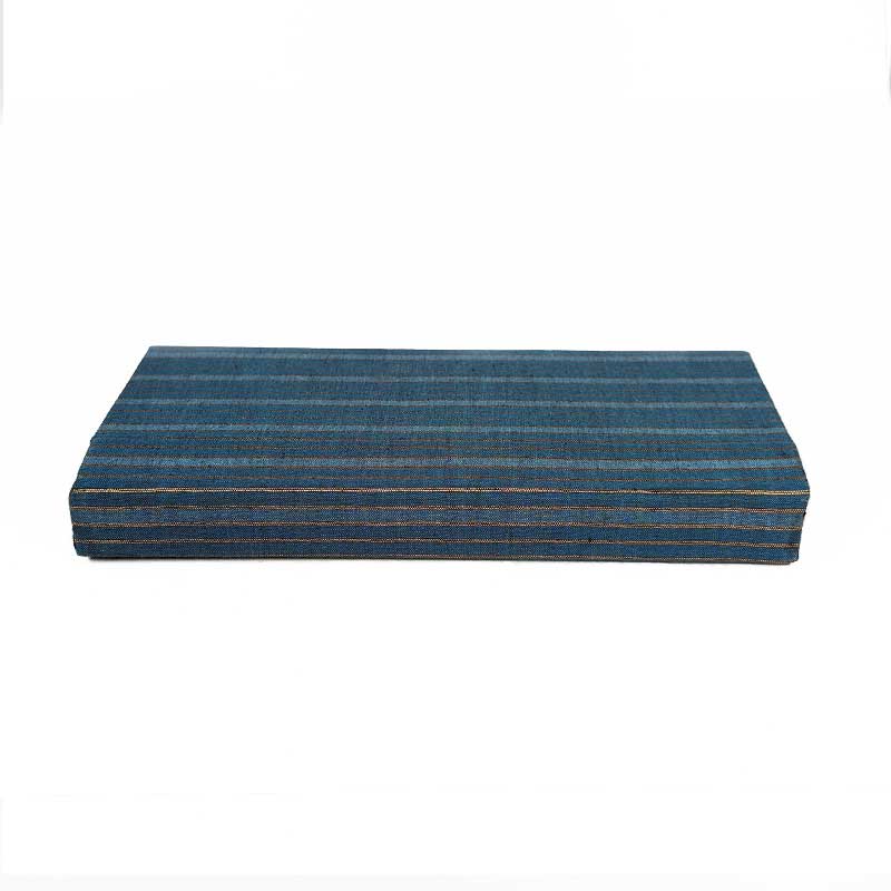 Blue Fold Over Lid Dice Box with Magnetic Closure