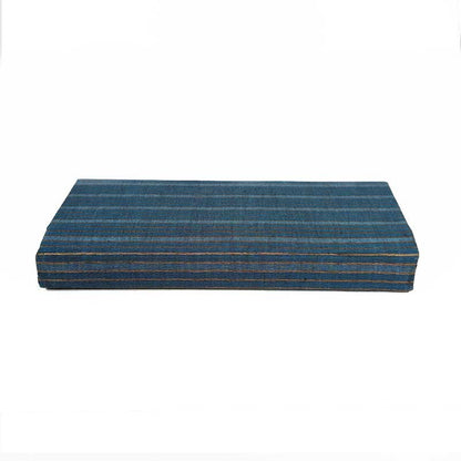 Blue Fold Over Lid Dice Box with Magnetic Closure