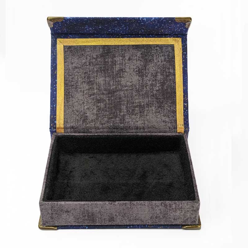 Cosmic Steel Dice Box with Magnetic Closure