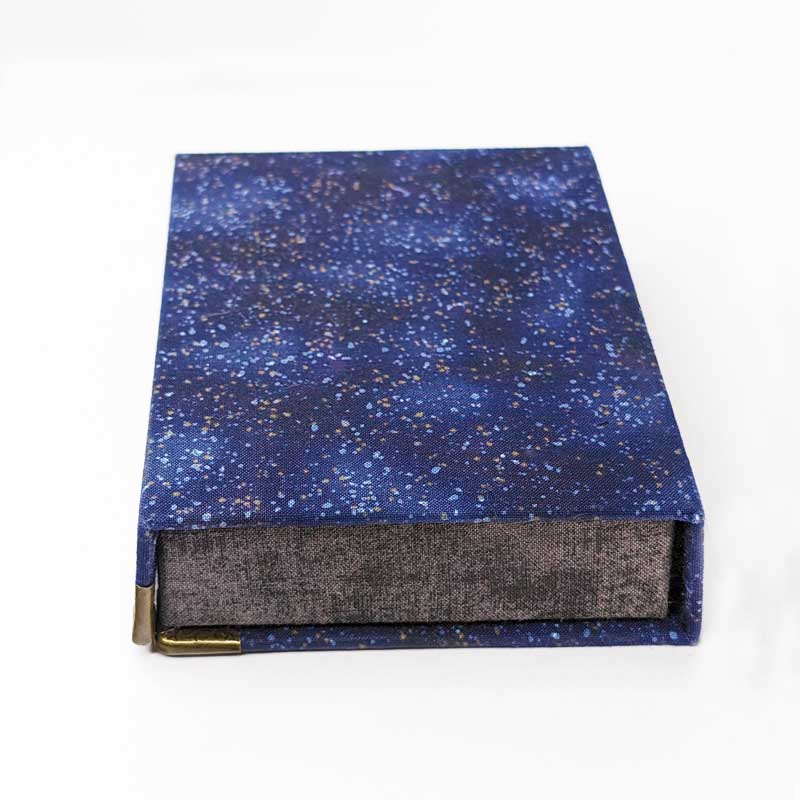 Cosmic Steel Dice Box with Magnetic Closure