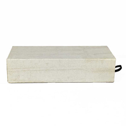 Cream & Blue Pull Dice Box