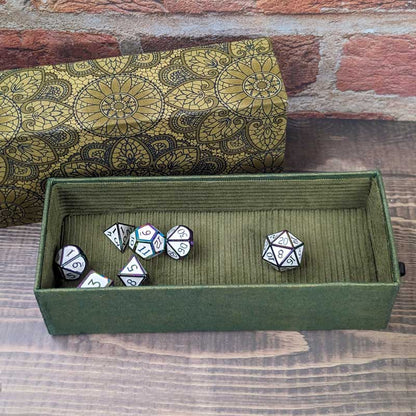 Green Arcane Pull Dice Box