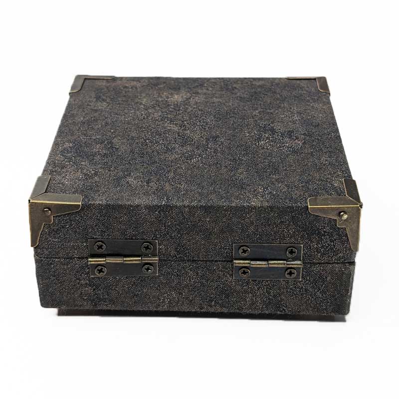 Grunge Dice Box with Metal Latch