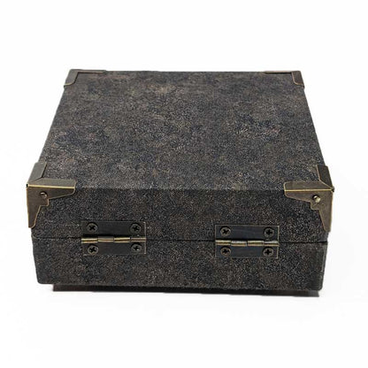 Grunge Dice Box with Metal Latch