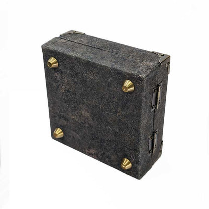 Grunge Dice Box with Metal Latch