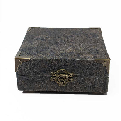 Grunge Dice Box with Metal Latch