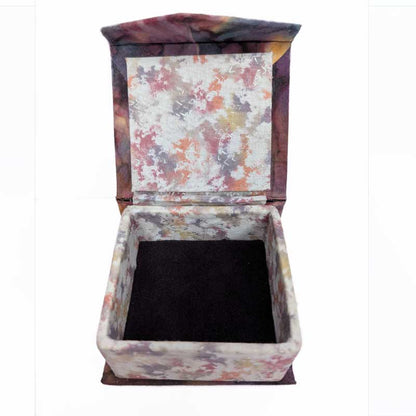Mini Multicolor Dice Box with Magnetic Closure