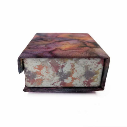 Mini Multicolor Dice Box with Magnetic Closure