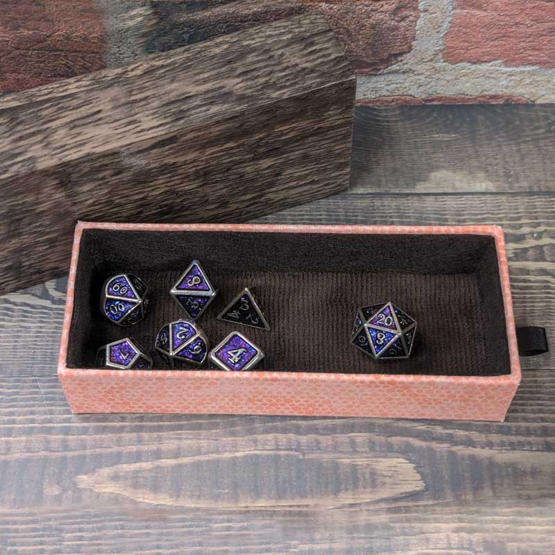 Peach Wood Pull Dice Box