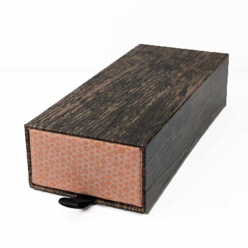 Peach Wood Pull Dice Box