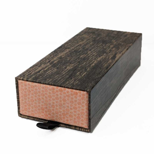 Peach Wood Pull Dice Box