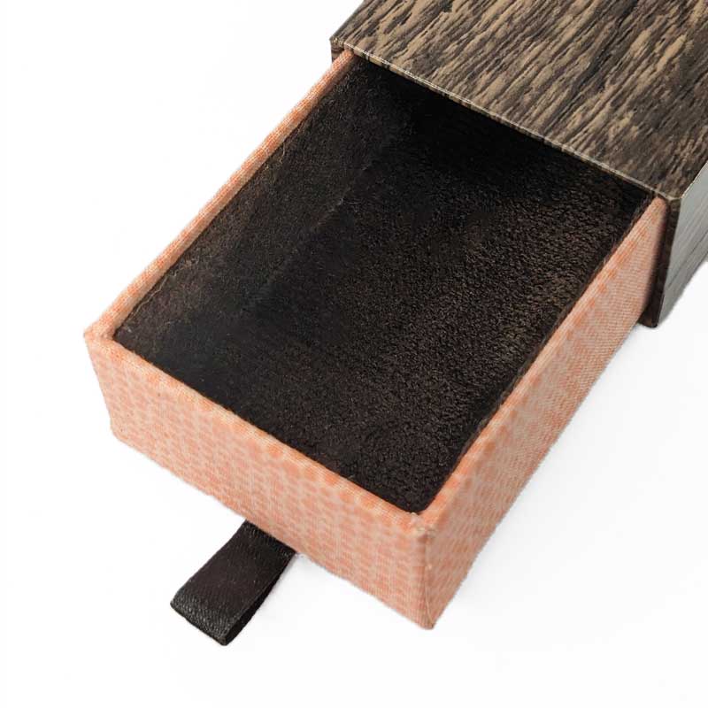 Peach Wood Pull Dice Box