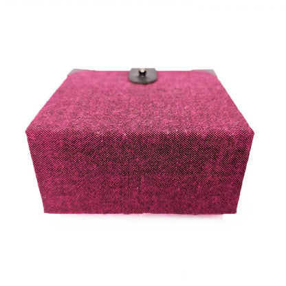 Pink & Orange Dice Box with Leather Strap