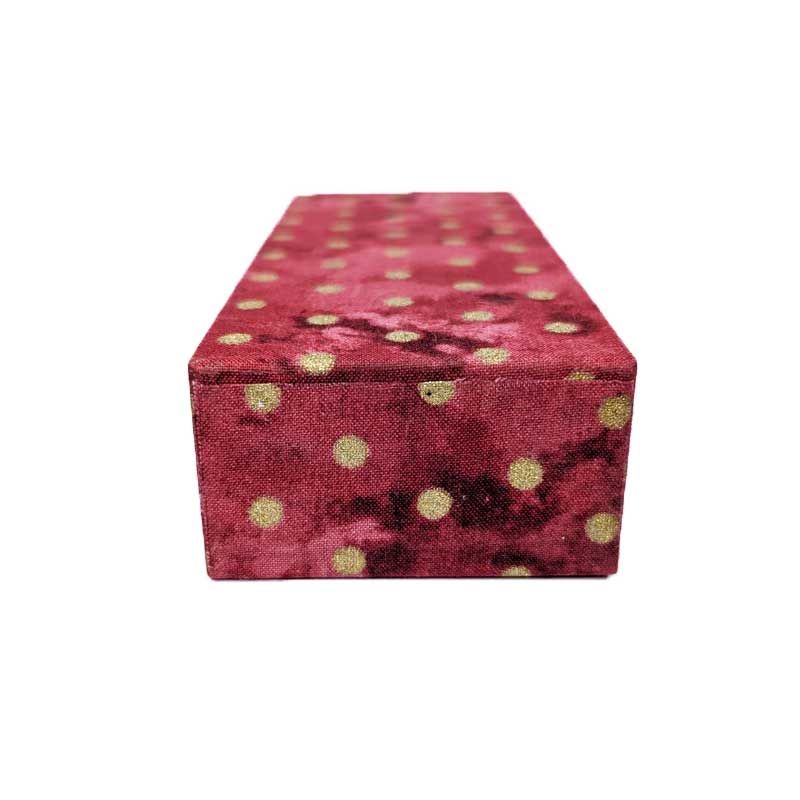 Rose Gold Dot Pull Dice Box