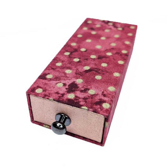 Rose Gold Dot Pull Dice Box