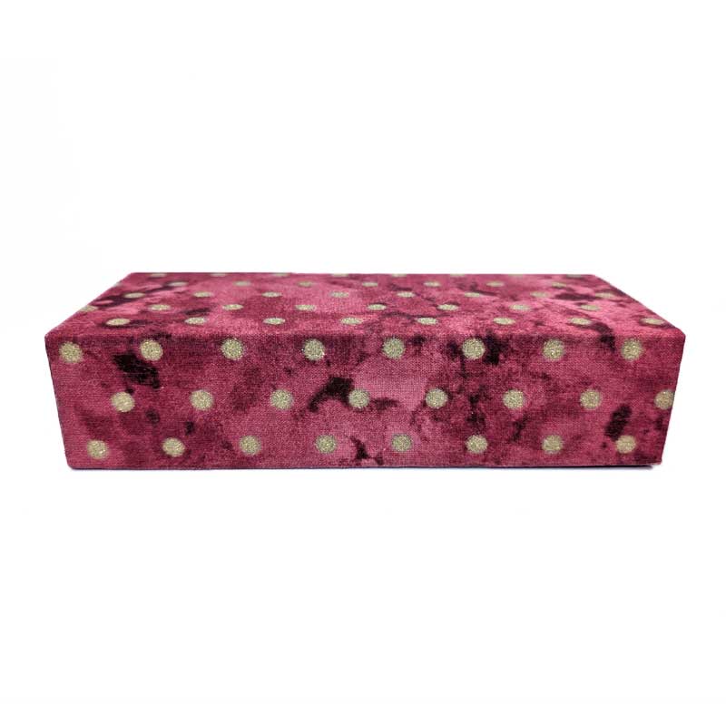 Rose Gold Dot Pull Dice Box
