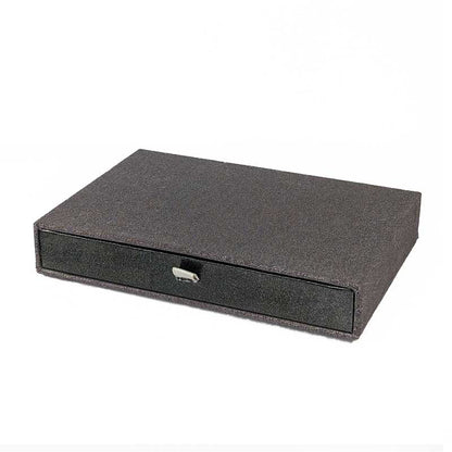 Metallic Gray & Black Pull Dice Box